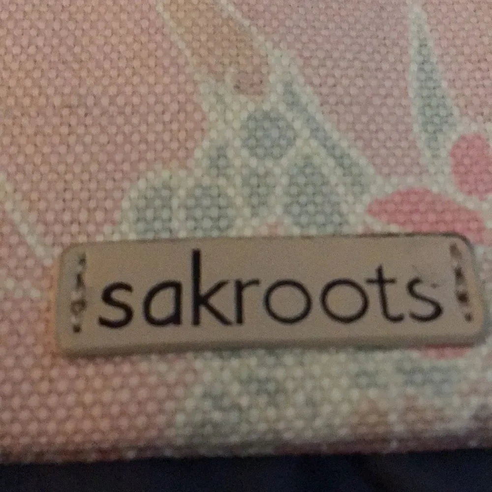 Sakroots Zipper Canvas Floral Pouch